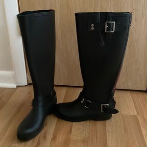 STEVE MADDEN MOTO RAIN BOOT